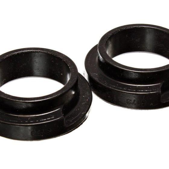 Energy Suspension Universal 2 1/8in ID 2 1/2in OD 5/8in H Black Coil Spring Isolators (2 per set)-Bushing Kits-Energy Suspension-ENG9.6119G-SMINKpower Performance Parts