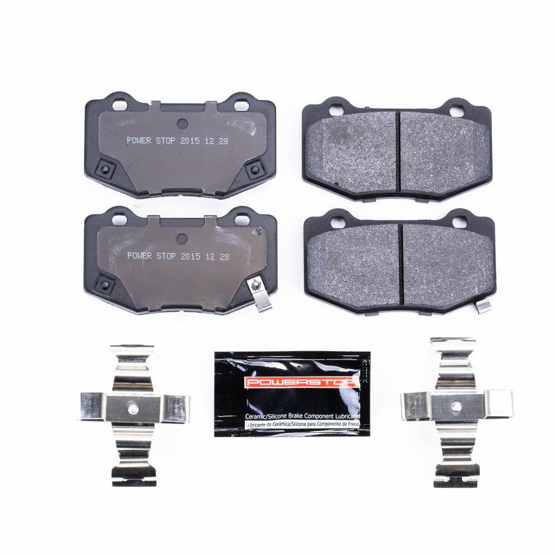 Power Stop 16-19 Cadillac ATS Rear Track Day Brake Pads-Brake Pads - Racing-PowerStop-PSBPST-1718-SMINKpower Performance Parts