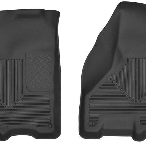 Husky Liners 12-13 Dodge Ram 1500/ 12 2500 & 3500 X-Act Contour Black Front Floor Liners-Floor Mats - Rubber-Husky Liners-HSL53511-SMINKpower Performance Parts