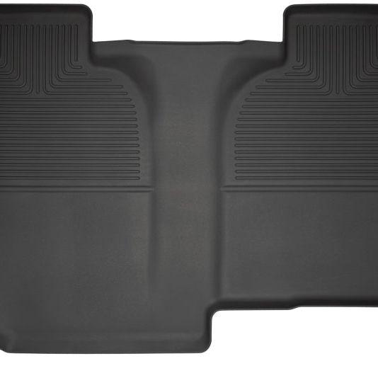 Husky Liners 19-23 Chevrolet Silverado 1500 CC WeatherBeater Black 2nd Row Floor Liners-Floor Mats - Rubber-Husky Liners-HSL14221-SMINKpower Performance Parts