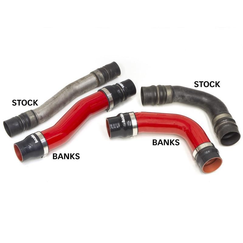 Banks 10-12 Ram 6.7L Diesel OEM Replacement Cold Boost Tubes - Red - SMINKpower Performance Parts GBE25998 Banks Power