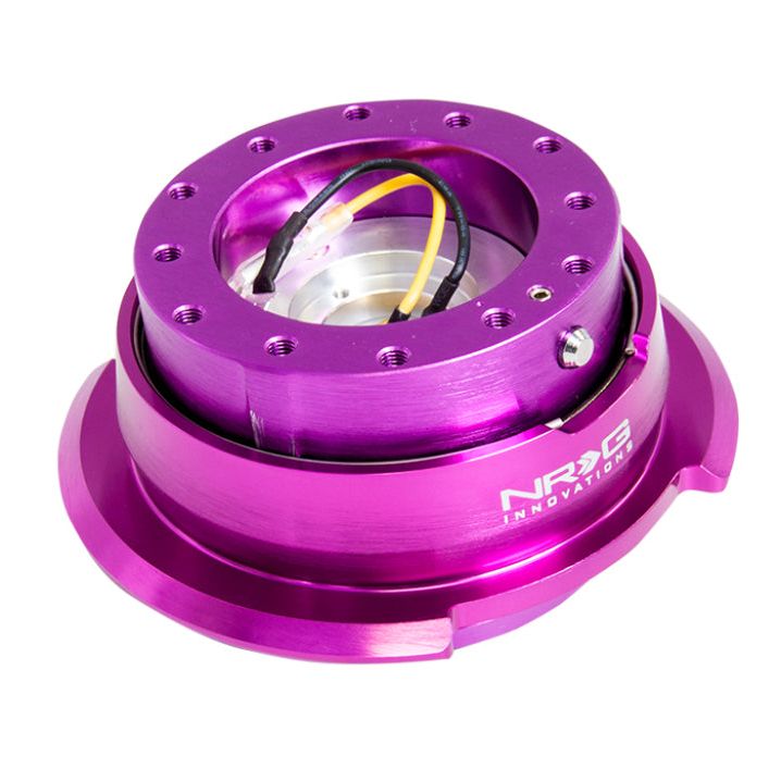 NRG Quick Release Kit Gen 2.8 - Purple Body / Purple Ring-Quick Release Adapters-NRG-NRGSRK-280PP-SMINKpower Performance Parts