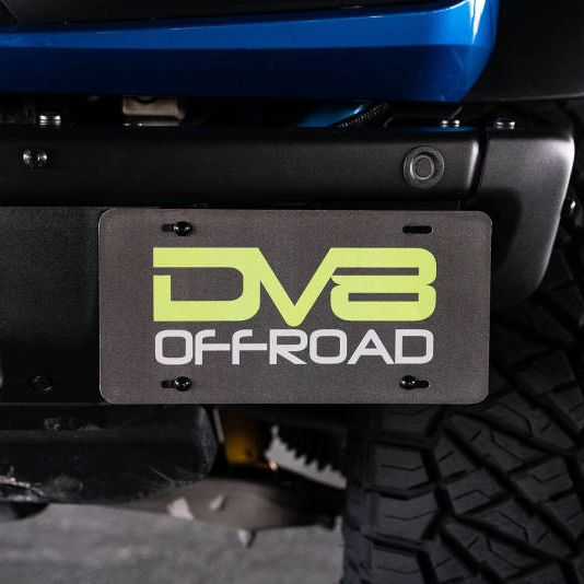 DV8 Offroad 21-22 Ford Bronco Factory Front Bumper License Relocation Bracket - Side - SMINKpower Performance Parts DVELPBR-02 DV8 Offroad