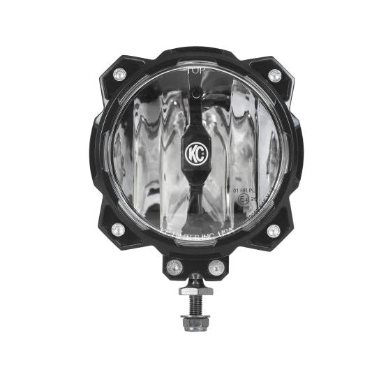 KC HiLiTES 6in. Pro6 Gravity LED Light 20w Single Mount SAE/ECE Driving Beam (Single) - SMINKpower Performance Parts KCL91302 KC HiLiTES