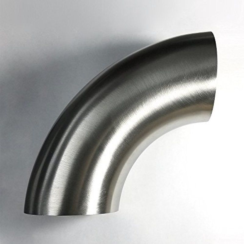 Stainless Bros 3in Diameter 1.5D / 4.5in CLR 90 Degree Bend No Leg Mandrel Bend-Steel Tubing-Stainless Bros-STB601-07656-3150-SMINKpower Performance Parts