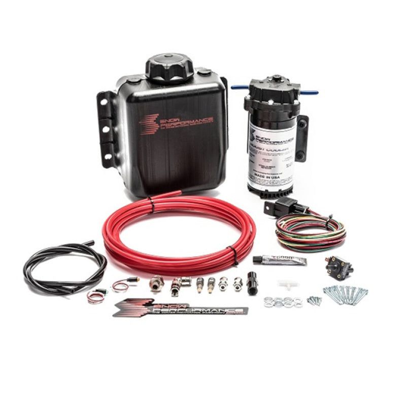 Snow Performance Stg 1 Boost Cooler TD Water Injection Kit (Incl. Red Hi-Temp Tubing/Quick Fittings)-Water Meth Kits-Snow Performance-SNOSNO-301-SMINKpower Performance Parts