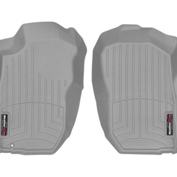 WeatherTech 01-04 Toyota Tacoma (Double Cab Only) Front FloorLiner - Grey - weathertech-01-04-toyota-tacoma-double-cab-only-front-floorliner-grey