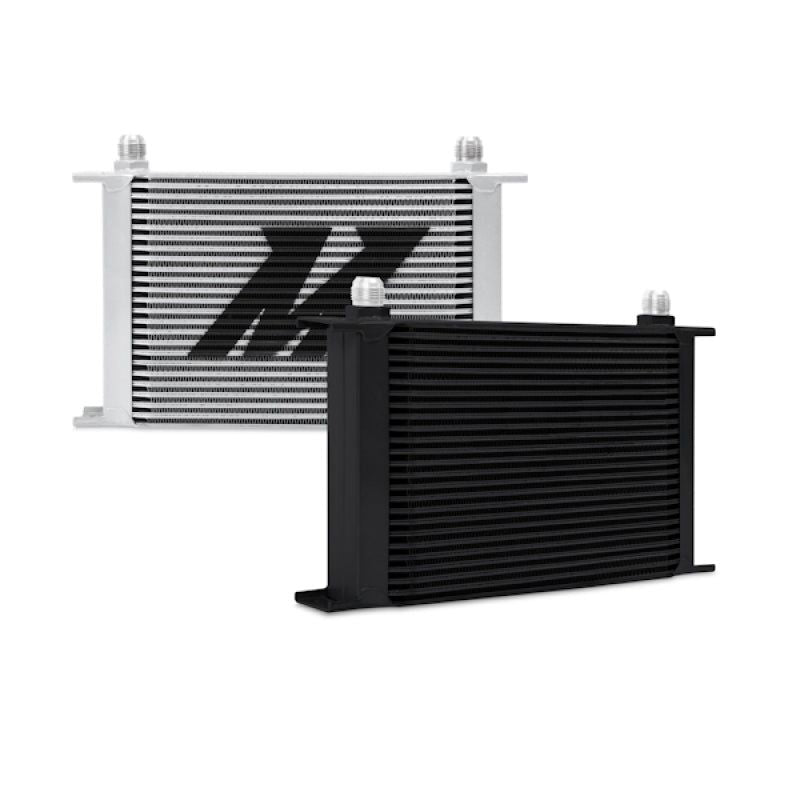 Mishimoto Universal 25 Row Oil Cooler - Black-Oil Coolers-Mishimoto-MISMMOC-25BK-SMINKpower Performance Parts