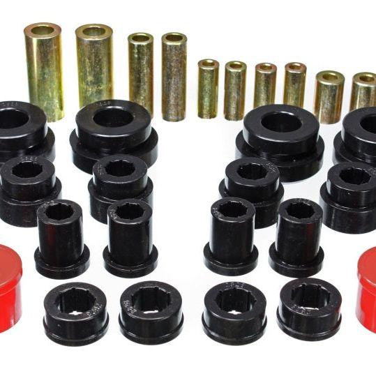 Energy Suspension 02-09 350Z / 03-07 Infiniti G35 Black Front Control Arm Bushing Set-Bushing Kits-Energy Suspension-ENG7.3121G-SMINKpower Performance Parts