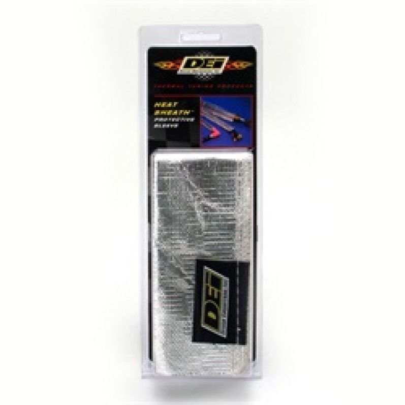 DEI Heat Sheath 1/2in I.D. x 3ft - Aluminized Sleeving - Sewn Edge - SMINKpower Performance Parts DEI10418 DEI