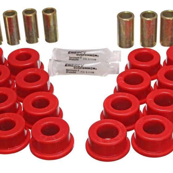 Energy Suspension 84-95 Chevy Corvette Red Rear End Control Arm Bushing Set-Bushing Kits-Energy Suspension-ENG3.3145R-SMINKpower Performance Parts