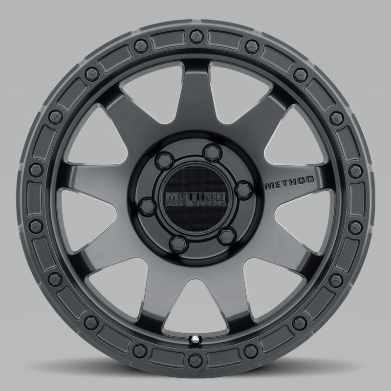 Method MR317 17x8.5 0mm Offset 6x5.5 106.25mm CB Matte Black Wheel-Wheels - Cast-Method Wheels-MRWMR31778560500-SMINKpower Performance Parts