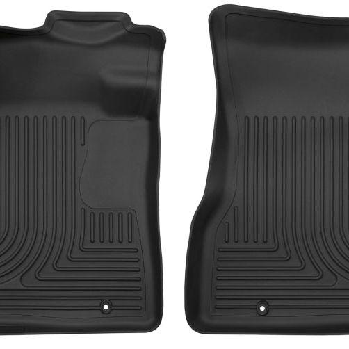 Husky Liners 2015 Nissan Murano Weatherbeater Black Front Floor Liners-Floor Mats - Rubber-Husky Liners-HSL18611-SMINKpower Performance Parts