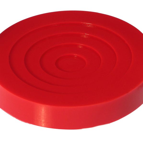Prothane Universal Jack Pad 5in Diameter Model - Red-Tools-Prothane-PRO19-1405-SMINKpower Performance Parts