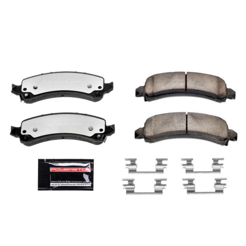 Power Stop 02-06 Cadillac Escalade Rear Z36 Truck & Tow Brake Pads w/Hardware - SMINKpower Performance Parts PSBZ36-974A PowerStop