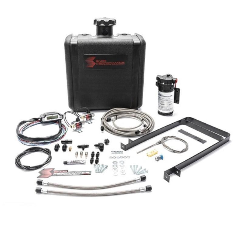 Snow Performance 94-17 Ford Stg 3 Boost Cooler Water Injection Kit (w/SS Braided Line & 4AN) - snow-performance-94-17-ford-stg-3-boost-cooler-water-injection-kit-w-ss-braided-line-4an