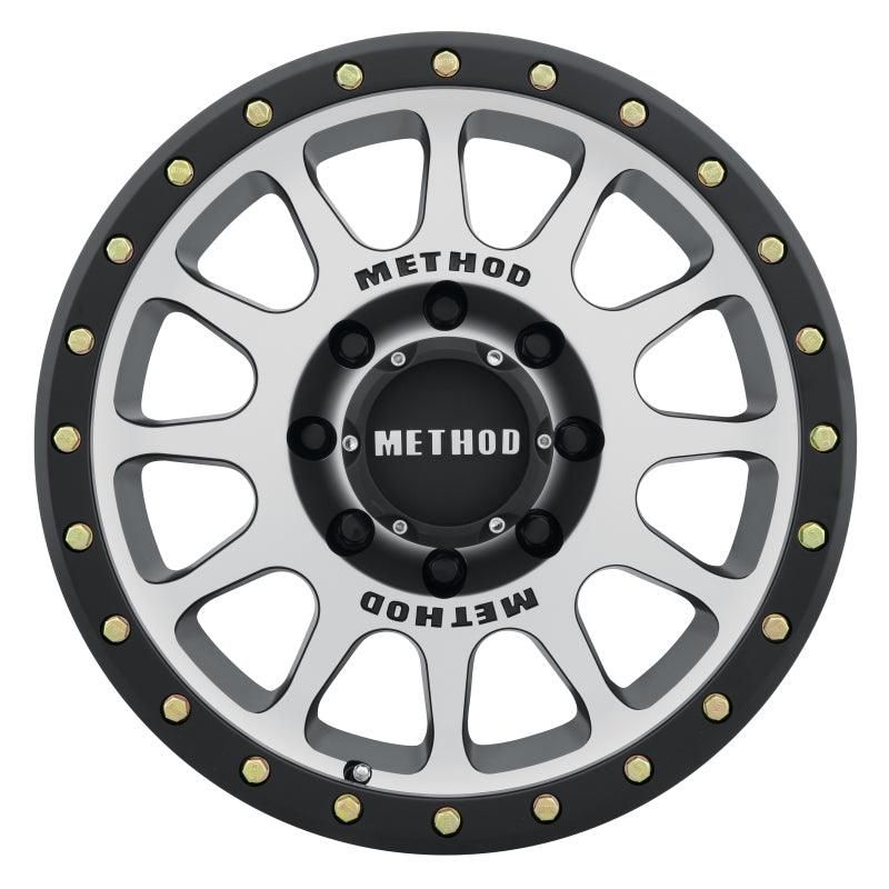 Method MR305 NV 17x8.5 0mm Offset 8x6.5 130.81mm CB Machined/Black Street Loc Wheel - SMINKpower Performance Parts MRWMR30578580300 Method Wheels