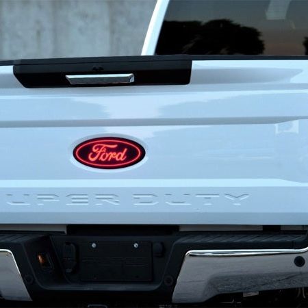Putco 21-22 Ford F-150 Front Luminix Ford LED Emblem - w/ Camera CutOut - SMINKpower Performance Parts PUT92605 Putco