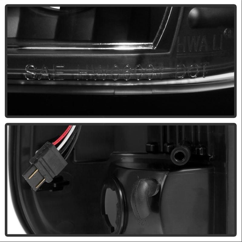 xTune Ford F150 Styleside 97-03 Light Bar LED Tail Lights - Black ALT-ON-FF15097-LBLED-BK - SMINKpower Performance Parts SPY5082084 SPYDER