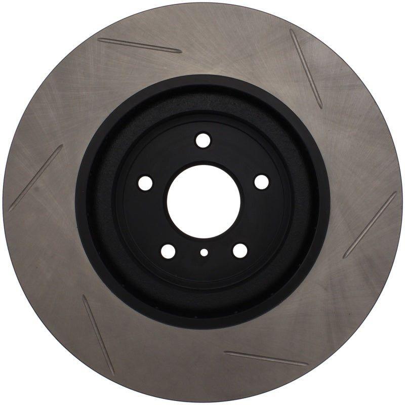 StopTech Power Slot Nissan 370z / Infiniti G37 SportStop Slotted Front Right Rotor-Brake Rotors - Slotted-Stoptech-STO126.42100SR-SMINKpower Performance Parts