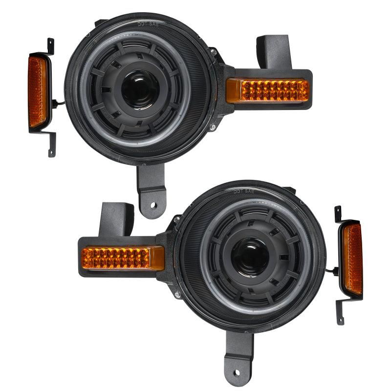Oracle Ford Bronco 21+ Oculus  Bi-LED Projector Headlights - oracle-ford-bronco-21-oculus-bi-led-projector-headlights