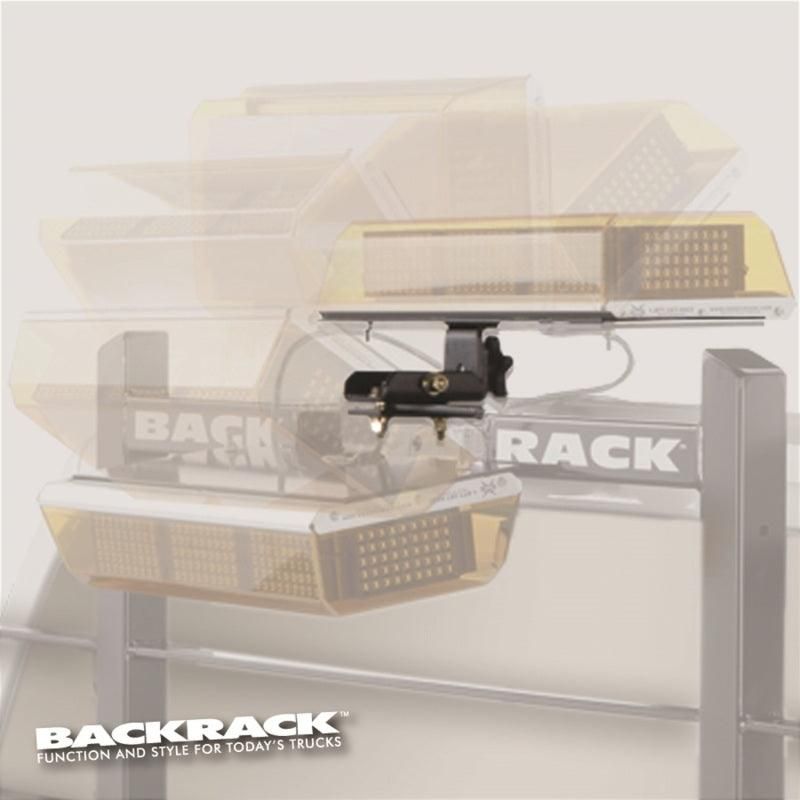 BackRack Light Bracket 16in x 7in Base Center Mount Folding - SMINKpower Performance Parts BCK91002RECF BackRack