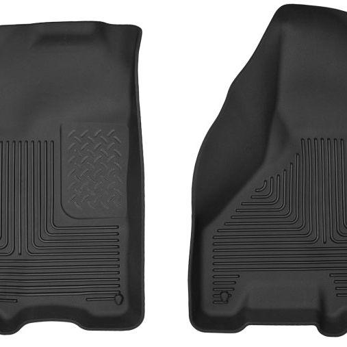 Husky Liners 12-13 Dodge Ram 1500/ 12 2500 & 3500 X-Act Contour Black Front Floor Liners-Floor Mats - Rubber-Husky Liners-HSL53511-SMINKpower Performance Parts