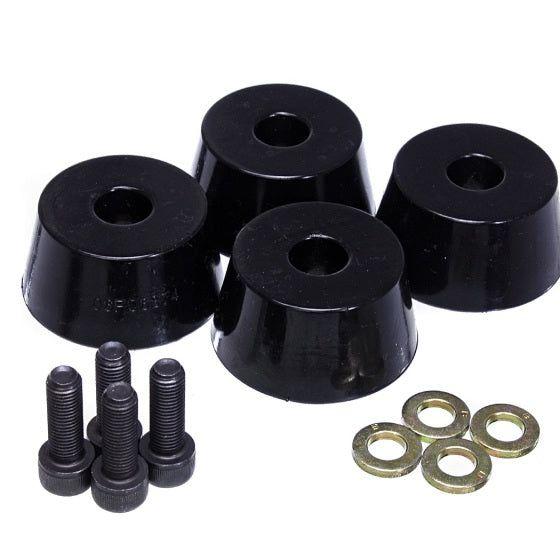 Energy Suspension 96-02 Toyota 4Runner Front Hyper Flex Bump Stop Set - Black-Bushing Kits-Energy Suspension-ENG8.9103G-SMINKpower Performance Parts