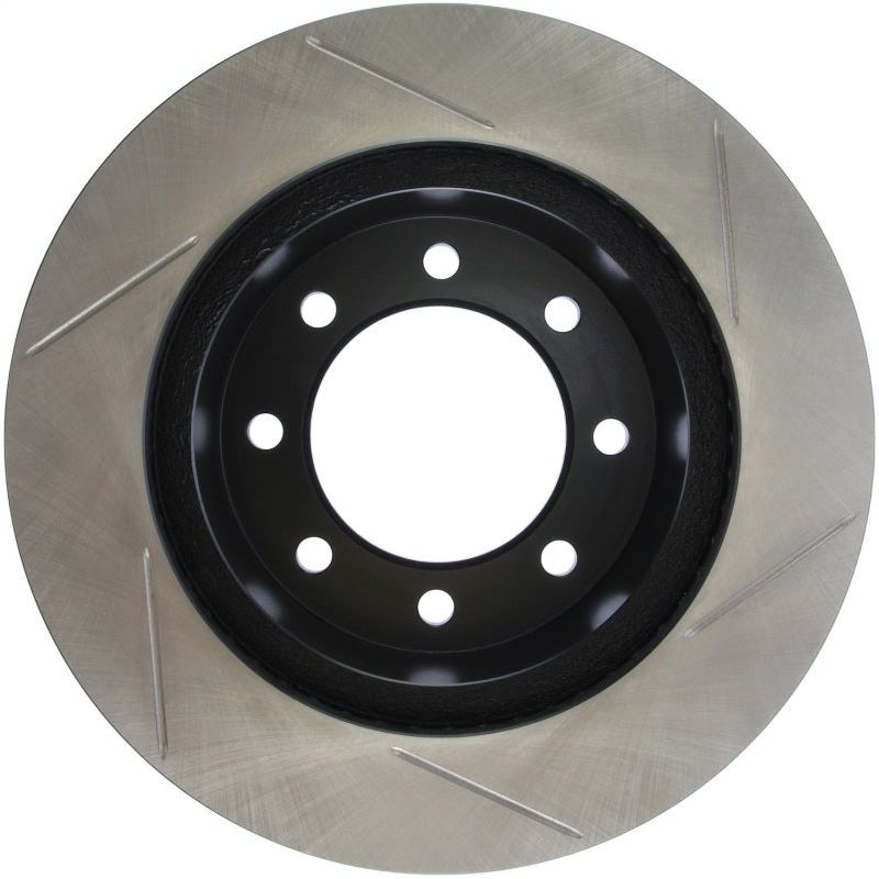 StopTech Power Slot 06-08 Dodge Ram 1500/03-08 Ram 2500/3500 All 2wd/4wd Front Right Slotted Rotor-Brake Rotors - Slotted-Stoptech-STO126.67061SR-SMINKpower Performance Parts