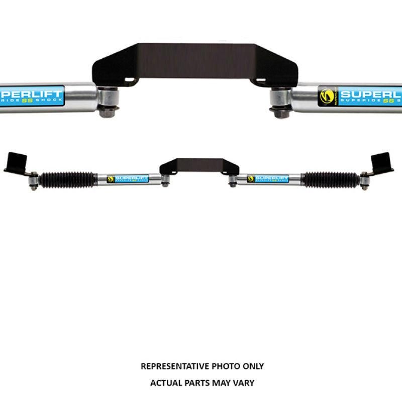Superlift 99-04 Ford F-250/350 4WD Dual Steering Stabilizer Kit - SR SS by Bilstein (Gas) - SMINKpower Performance Parts SLF92710 Superlift