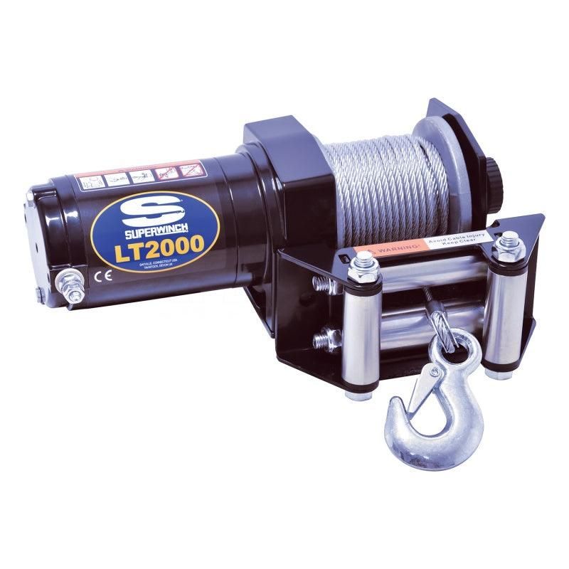 Superwinch 2000 LBS 12V DC 5/32in x 49ft Steel Rope LT2000 Winch - SMINKpower Performance Parts SUW1120210 Superwinch