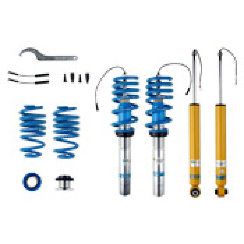 Bilstein B16 (DampTronic) 18-21 Audi S5 Front and Rear Suspension System-Coilovers-Bilstein-BIL49-290868-SMINKpower Performance Parts