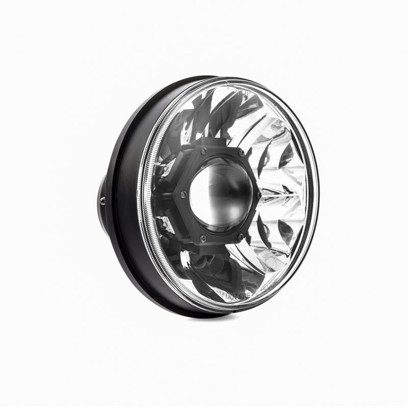 KC HiLiTES 07-18 Jeep JK 7in. Gravity LED Pro DOT Approved Replacement Headlight (Single)-Headlights-KC HiLiTES-KCL4234-SMINKpower Performance Parts