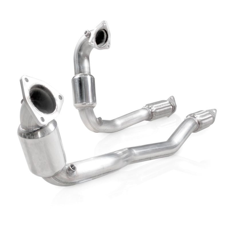 Stainless Works 2010-18 Ford Taurus SHO V6 Downpipe High-Flow Cats - SMINKpower Performance Parts SSWTA10ECODPCAT Stainless Works