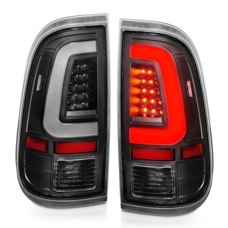 ANZO 2008-2016 Ford F-250 LED Taillights Black Housing Clear Lens (Pair) - SMINKpower Performance Parts ANZ311356 ANZO