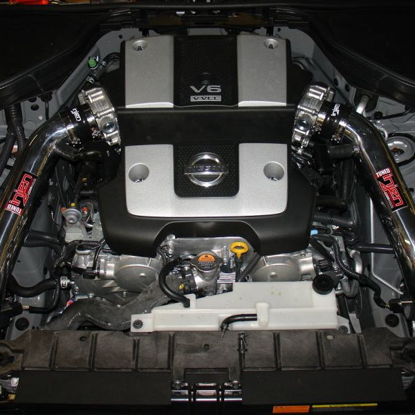 Injen 09-20 Nissan 370Z Black Cold Air Intake - SMINKpower Performance Parts INJSP1989BLK Injen