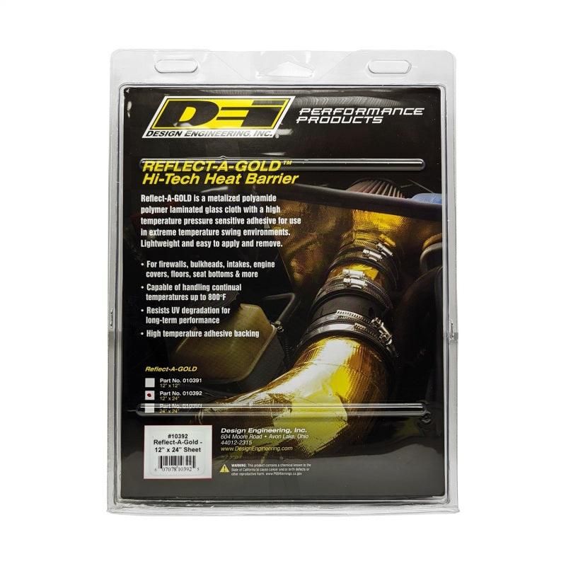 DEI Reflect-A-GOLD 12in x 24in Sheet - SMINKpower Performance Parts DEI10392 DEI