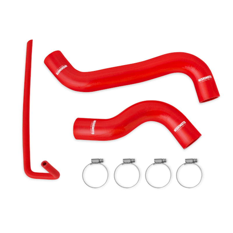 Mishimoto 2015+ Subaru WRX Silicone Radiator Coolant Hose Kit - Red-Hoses-Mishimoto-MISMMHOSE-WRX-15RD-SMINKpower Performance Parts