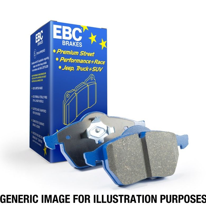 EBC 2015+ Ford Mustang (6Th Gen) 2.3L Turbo (GT Package) Bluestuff Front Brake Pads - SMINKpower Performance Parts EBCDP53040NDX EBC