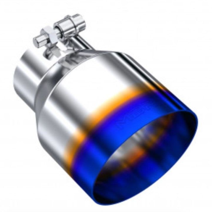 MBRP Universal Stainless Steel Dual Wall Tip 4.5in OD/3in Inlet/6.13in L-Tips-MBRP-MBRPT5180BE-SMINKpower Performance Parts