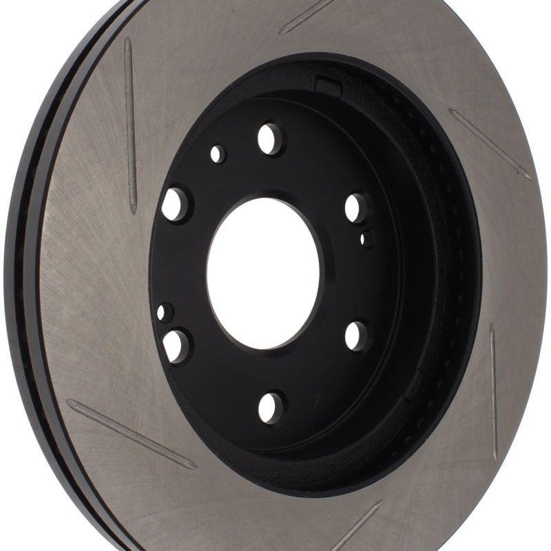 StopTech Power Slot 07 Chevrolet Tahoe Front Right Rotor-Brake Rotors - Slotted-Stoptech-STO126.66057SR-SMINKpower Performance Parts