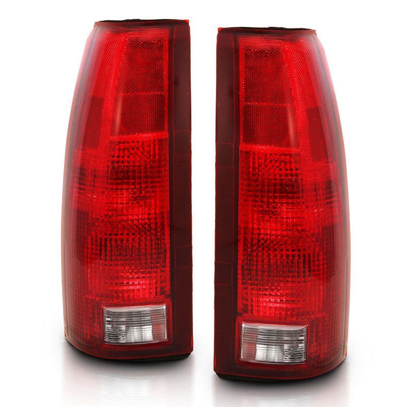 ANZO 1988-1999 Chevy C1500 Taillight Red/Clear Lens w/ Circuit Board(OE Replacement)-Tail Lights-ANZO-ANZ311300-SMINKpower Performance Parts