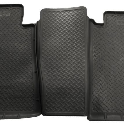 Husky Liners 98-01 Dodge Ram 1500/2500/3500 Quad Cab Classic Style 2nd Row Black Floor Liners-Floor Mats - Rubber-Husky Liners-HSL61711-SMINKpower Performance Parts