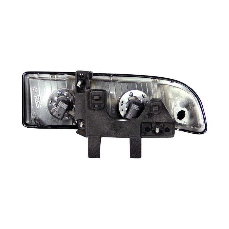 ANZO 1998-2005 Chevrolet S-10 Crystal Headlights Black-Headlights-ANZO-ANZ111156-SMINKpower Performance Parts