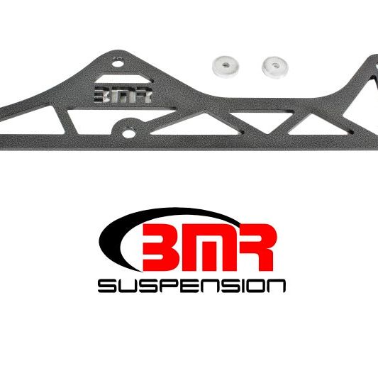 BMR 16-17 6th Gen Camaro Aluminum Driveshaft Tunnel Brace - Black Hammertone - SMINKpower Performance Parts BMRDTB006H BMR Suspension