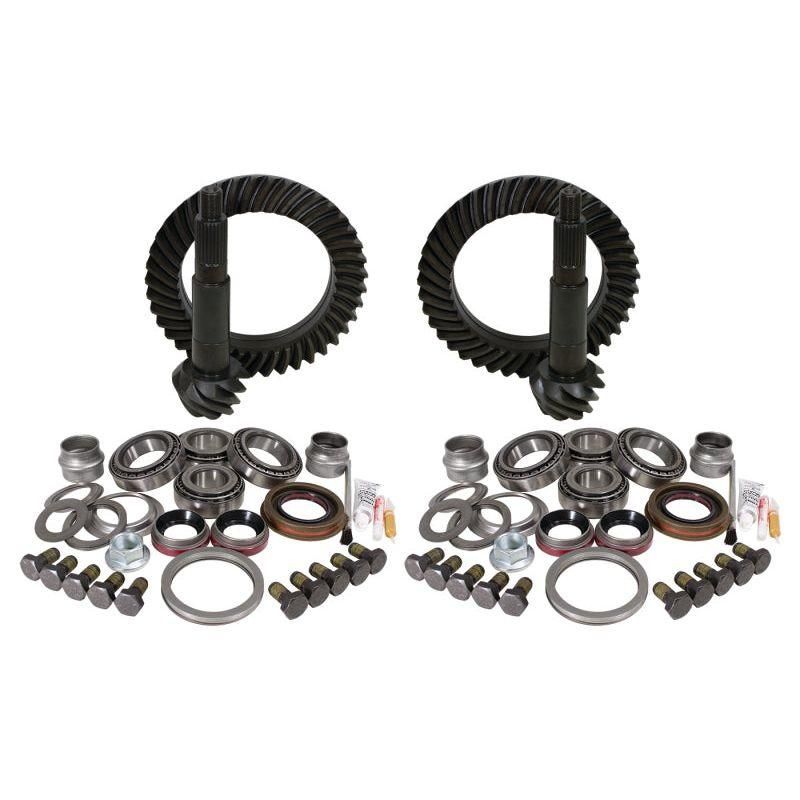Yukon Gear & Install Kit Package For Jeep JK Rubicon in a 4.56 Ratio - SMINKpower Performance Parts YUKYGK054 Yukon Gear & Axle