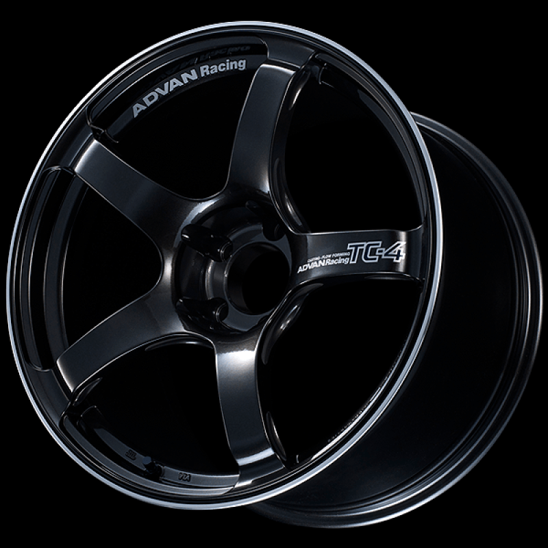 Advan TC4 18x9.5 +38 5-120 Racing Black Gunmetallic Wheel *Min Order Qty of 20* - SMINKpower Performance Parts AVNYAD8J38WBG Advan