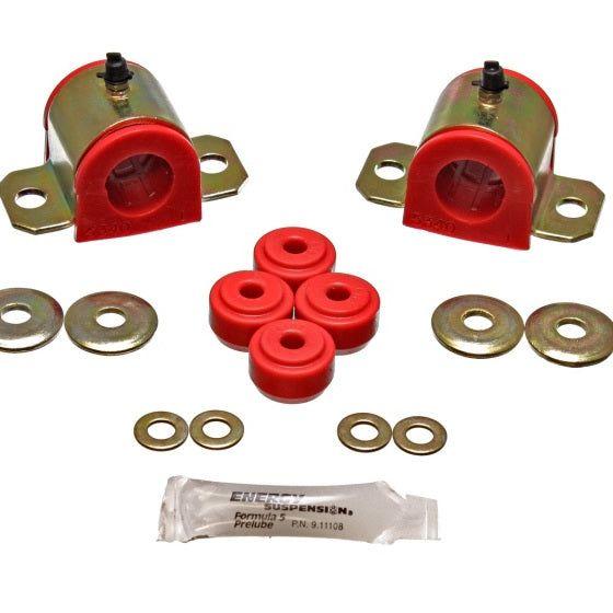 Energy Suspension 92-01 Honda Prelude Red 25mm Front Sway Bar Bushings (Sway Bar end link bushings a-Bushing Kits-Energy Suspension-ENG16.5123R-SMINKpower Performance Parts