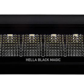 Hella Universal Black Magic 6 L.E.D. Flush Mount Mini Light Bar - Flood Beam - SMINKpower Performance Parts HELLA358176221 Hella