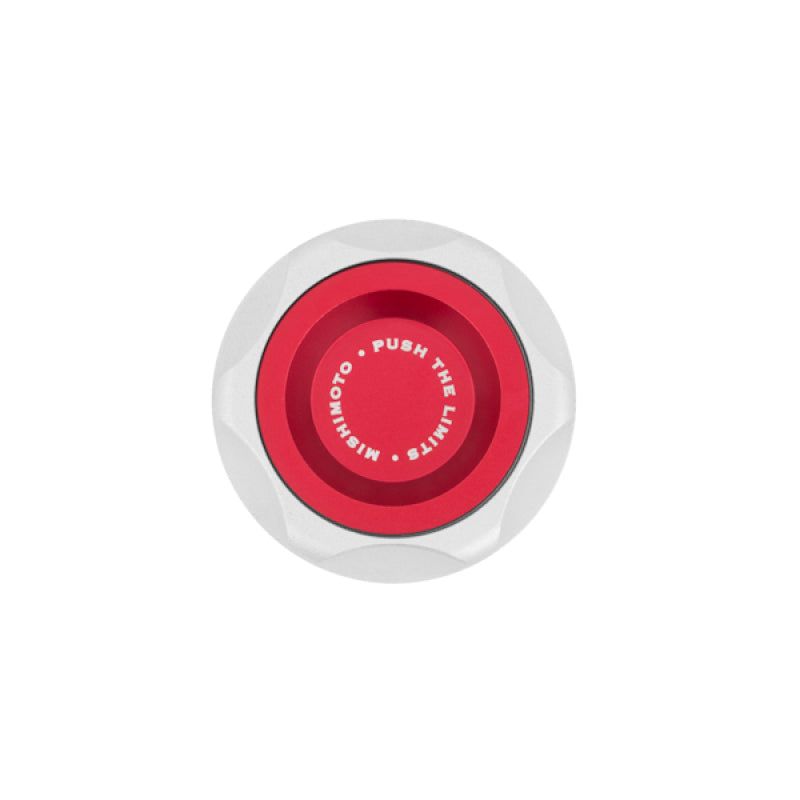 Mishimoto Toyota Oil FIller Cap - Red-Oil Caps-Mishimoto-MISMMOFC-TOY-RD-SMINKpower Performance Parts